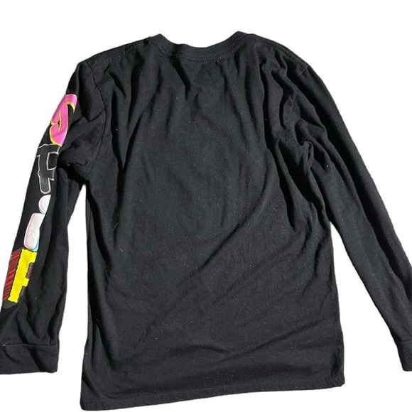 300-Drip Drop long sleeve tee - black and multicoloured #streetwear - Picture 2 of 6